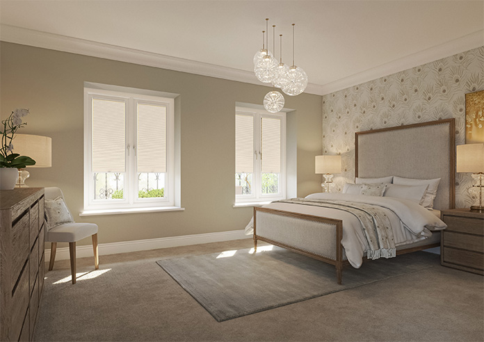 Umbra (Blackout), Beige - Stick Fit Honeycomb Blind - Image 7